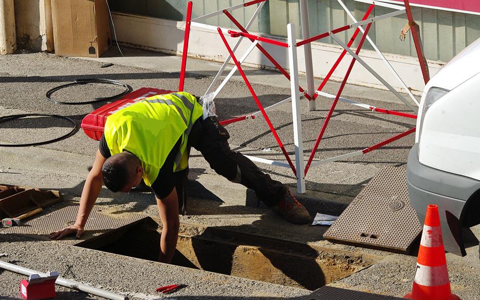 canalisation egout Bezons